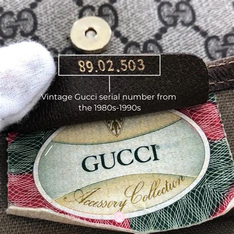 serienummer gucci|couture gucci serial numbers.